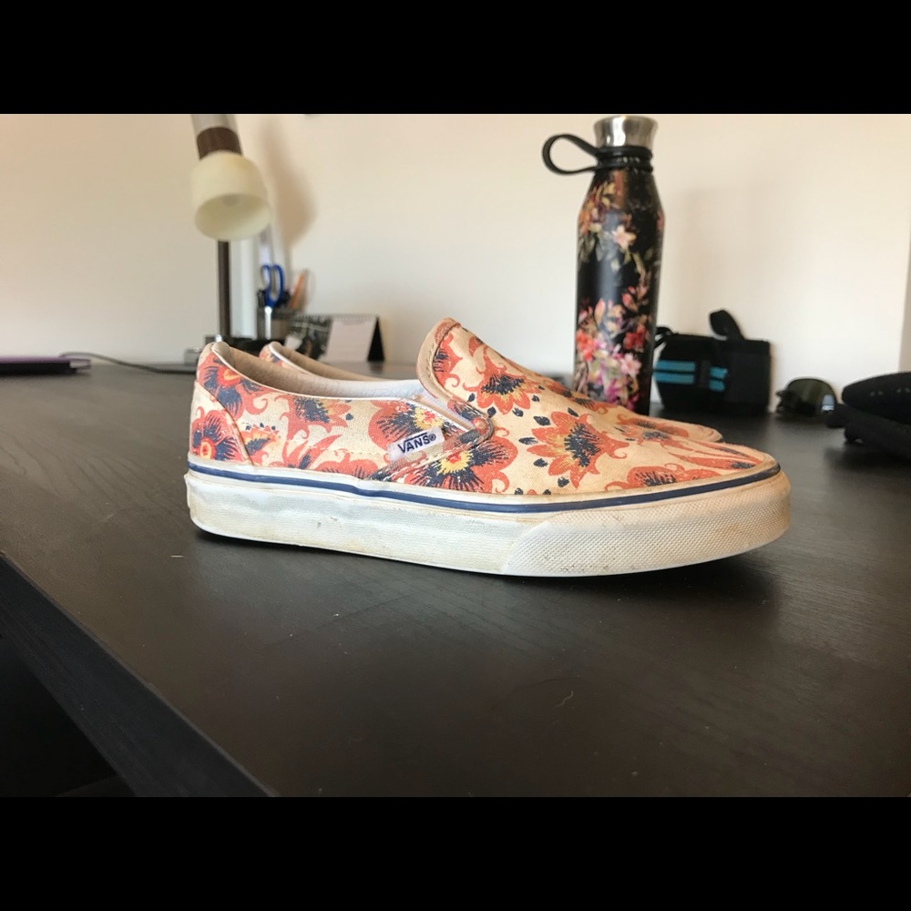 Floral Vans Women’s size 5